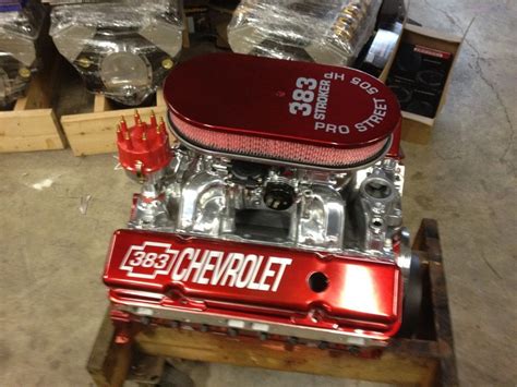 383 Stroker Motor 505hp Roller Turn Key Pro Street Chevy Crate Engine