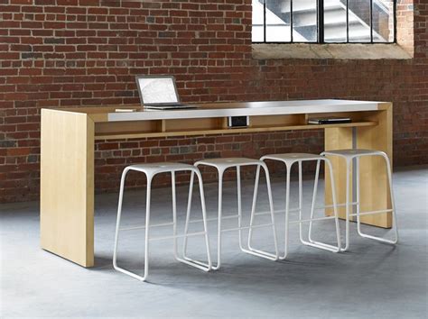 Modern bar & counter height stools. For commuting workers or contractors, assign a dedicated ...