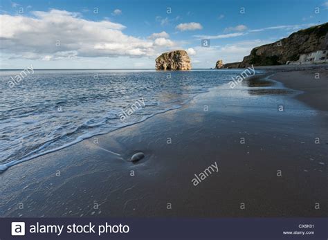 The Coast Sea And Rocks At Marsden Bay Near Whitburn County Durham