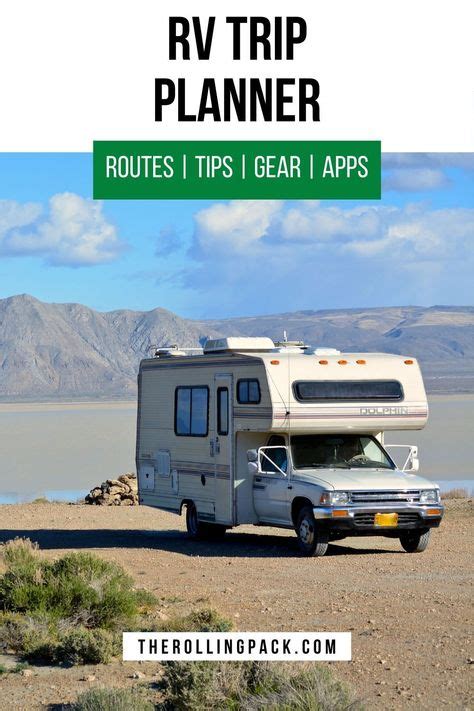 Ultimate Rv Trip Planner A Guide To Planning Your Rv Road Trip Rv Trip Planner Travel