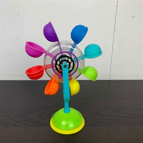 Sassy Whirling Waterfall Suction Stem Toy