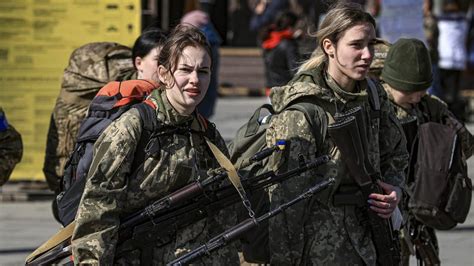 Ukraine Military Sees Spike In Female Volunteers Amid War With Russia