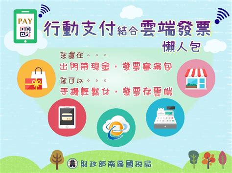 能少紙化，並且善盡企業社會責任。 拍檔科技的雲端發票加值中心，透過專業顧問的能力，協助各種通路的客戶從 pos 或 kiosk 的軟硬體規格挑選、到系統後台與加值中心的系統整合。 雲端發票平台的使用介面. 行動支付結合雲端發票- 財政部南區國稅局網站