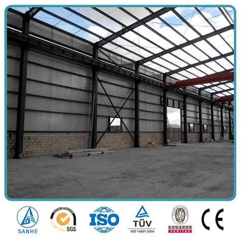 Low Cost Prefab Structural Housing Steel Frame Warehouse Construction