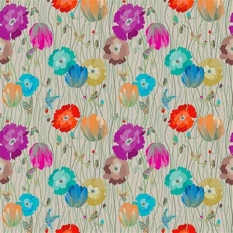 Missoni Home Wallpaper Poppies Day 10194