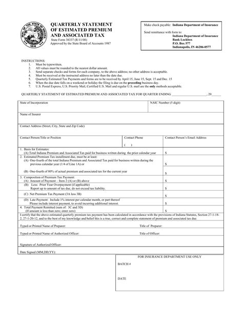 State Form 38337 ≡ Fill Out Printable Pdf Forms Online