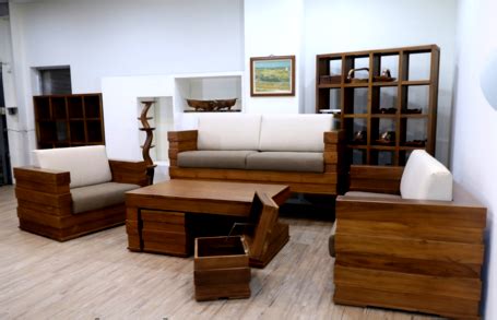 Kursi kayu minimalis via www.bukalapak.com. 20 Model Sofa Minimalis Modern Untuk Ruang Tamu Kecil ...