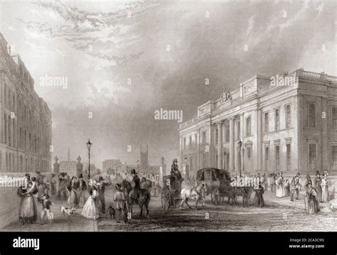 Fishmongers Hall London England 19th Century From The History Of