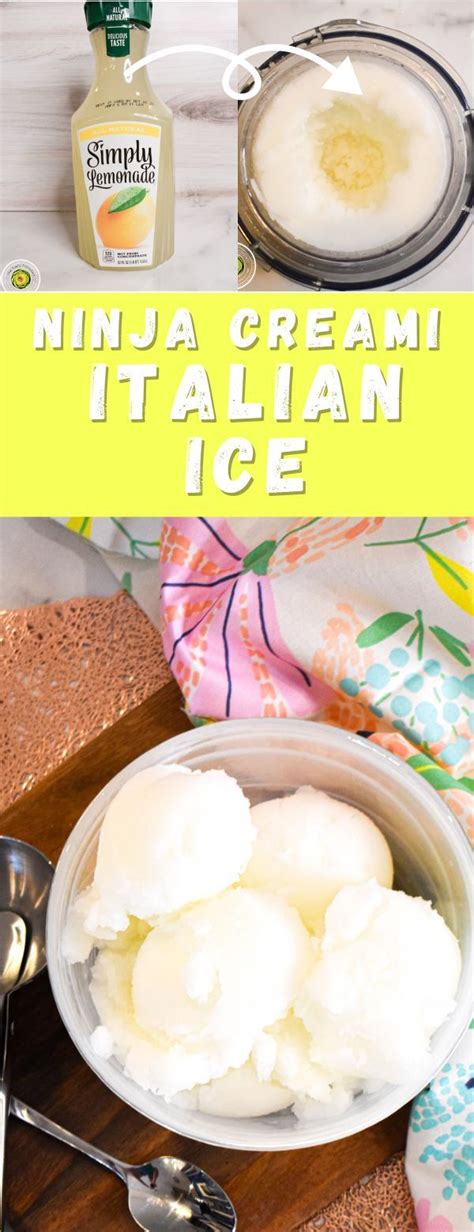 Ninja Creami Italian Ice Recipe See The Post For More Details Italian Ice Recipe Icee