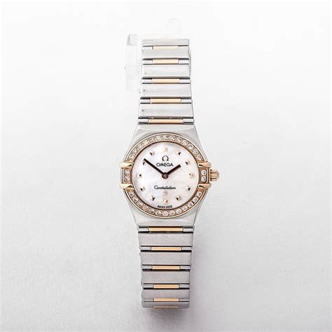 Omega Constellation Diamond And Mother Of Pearl Ladies Watch
