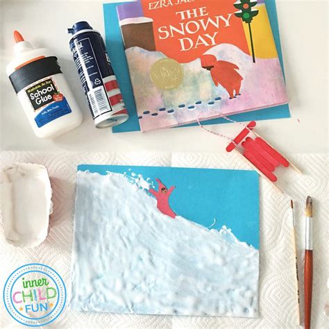The Snowy Day Craft For Kids Inner Child Fun Winter Activities