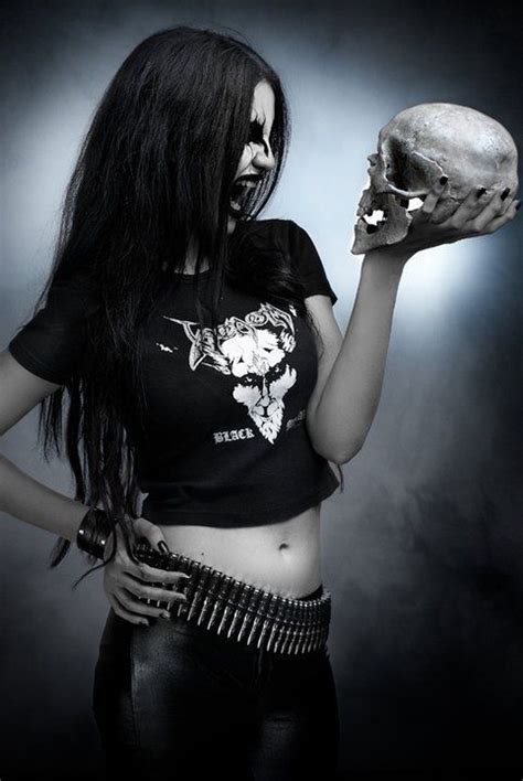 Venom Girl Metalhead Girl Heavy Metal Girl Black Metal Girl