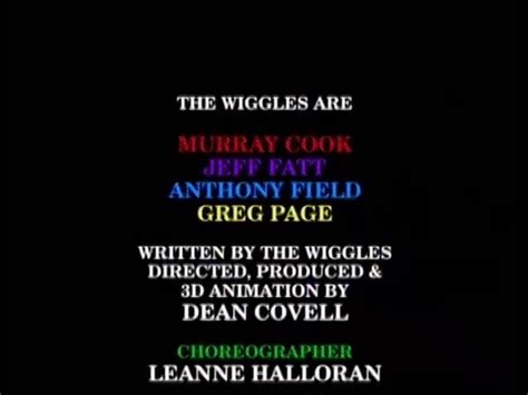The Wiggles Wiggly Wiggly Christmas 1999 End Credits