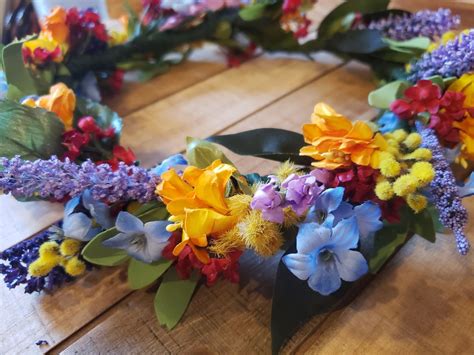 Midsummer Floral Crown Made To Order Etsy