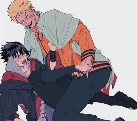 On Twitter Naruto Y Sasuke Beso Naruto Y Sasuke Naruko Uzumaki