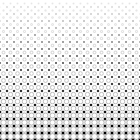 Free Vector Monochrome Abstract Circle Pattern Background Black And