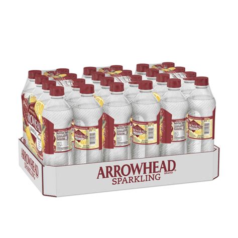 Arrowhead Pomegranate Lemonade Sparkling Water 16 Oz 24 Pack