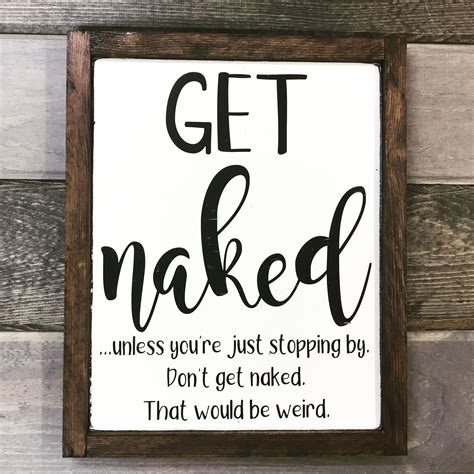 Farmhouse Style Funny Bathroom Sign With A Frame Dreambathroomscurrent