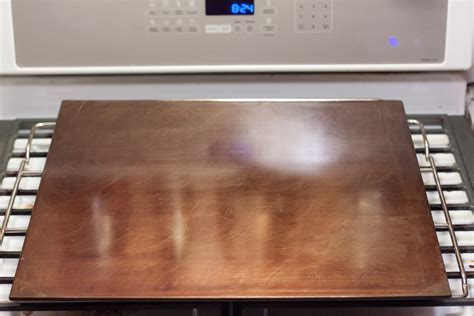 Clean an oven with baking soda and vinegar + a secret weapon for stains! Baking Steel DIY