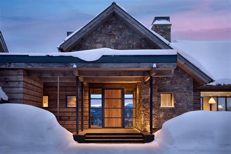 Modern Ski Home Locati Architects And Interiors Bozeman Big Sky
