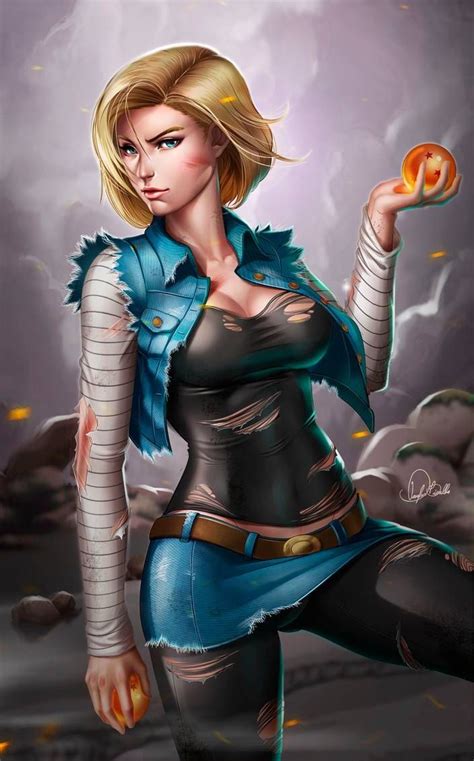 Gero's eighteenth android creations vendettas against goku. Android18 by Douglas-Bicalho on DeviantArt in 2020 | Anime ...
