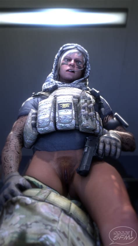 Rule 34 1girls 3d Bottomless Desert Eagle Female Gun Jojje Pubic Hair Pussy Rainbow Six