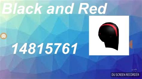 Codes For Roblox High School For Black And Red Hair Robux Emoji