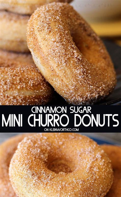 Baked Churro Donuts Are An Easy Homemade Donut Recipe Coated In