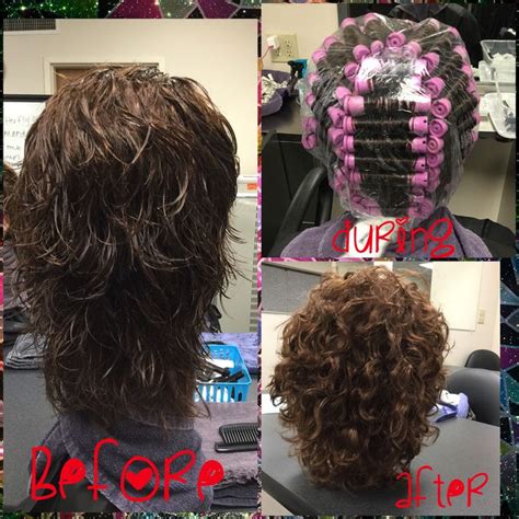 This Service Consisted Of A Permanent Wave Using Classic Body Perm