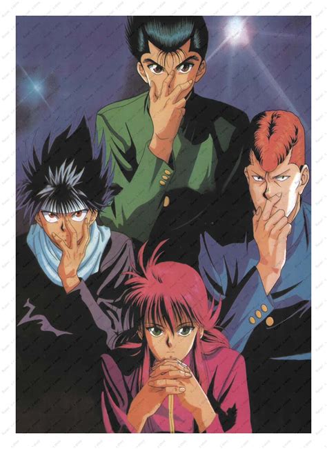 Yu Yu Hakusho Anime Poster Rykamall