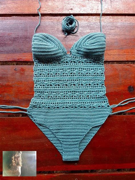 inspiration crochet one piece swimsuits free crochet pattern — craftorator