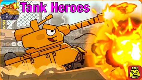 tank heroes unlocked and upgrade bobcat c12 tank tank cartoon xe tĂng vui tÍnh youtube