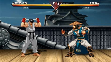 Master Ryu Vs Rayden Epic Combat Youtube
