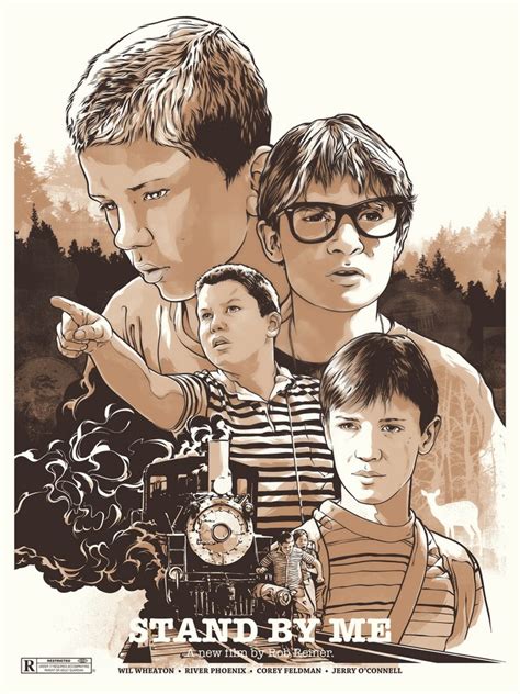 INSIDE THE ROCK POSTER FRAME BLOG Joshua Budich Stand By Me Poster
