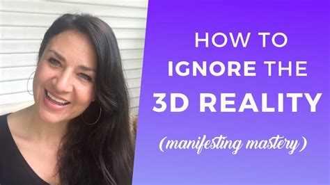 How To Ignore The 3d Reality Manifest A Specific Person Youtube