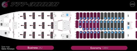 Seatguru Seat Map Qatar Airways Boeing Er W Qsuite Sexiz Pix