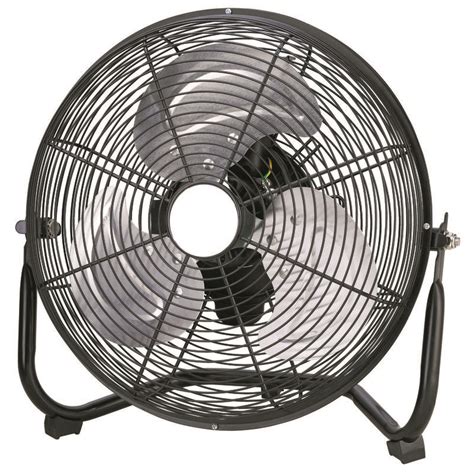 Aire One High Velocity Fan 12 In Dia Ac 3 Blade Black