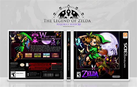Viewing Full Size The Legend Of Zelda Majoras Mask 3d Box Cover