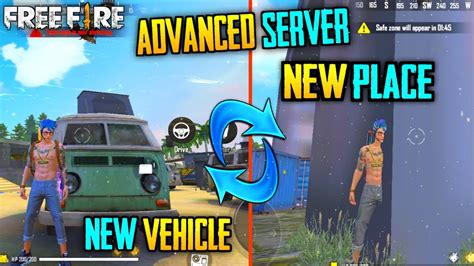 Regist now and receive your code. FREE FIRE NEW VEHICLES || NEW PLACES || FREE FIRE ADVANCED ...
