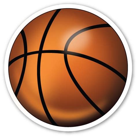 Basketball And Hoop Emojis Emoticonos Pelota Basquet