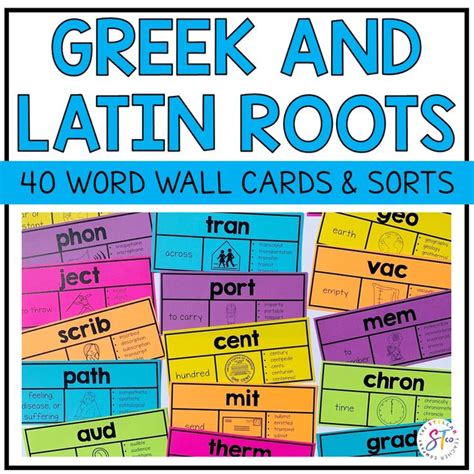 How To Teach Greek And Latin Roots In Upper Elementary — The Stellar