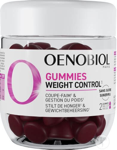 Oenobiol Gummies Weight Control Stilt De Honger En Gewichtsbeheersing