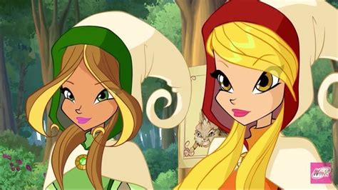 Flora And Stella 🌸 Winx Club Winx Club Winged Girl 12 Dancing Princesses Flora Winx Lily