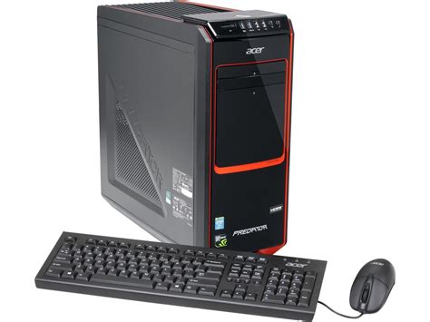 Acer Desktop Pc Predator G3 Ag3 605 Ur38 Intel Core I7 4770 340ghz