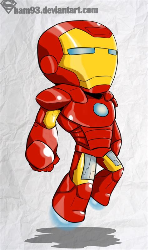 Iron Man Drawing Iron Man Cartoon Iron Man