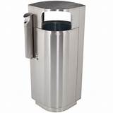 Commercial Stainless Steel Trash Cans Images