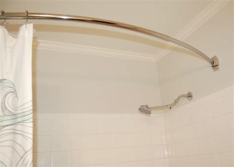How High Do You Install A Curved Shower Curtain Rod