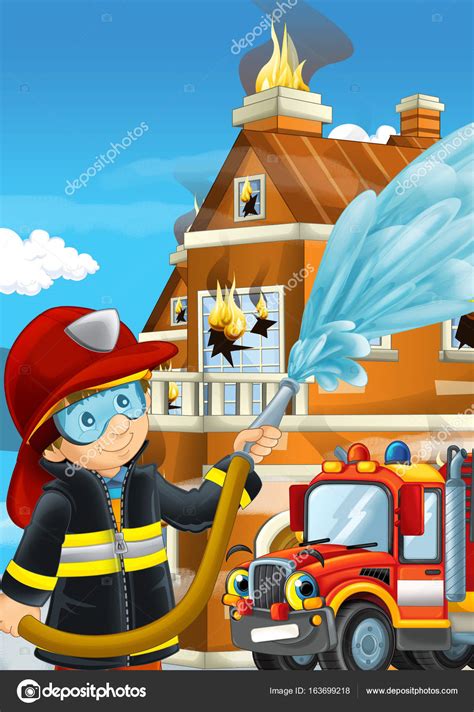 Cómo el incendio forestal de california se le atribuyó. Dibujos: bomberos trabajando | bomberos y coche de trabajo ...