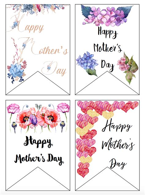 Printable Mothers Day Tags Printable Word Searches