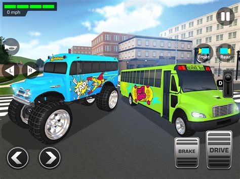 Super High School Bus Driver Juegos De Carros 3d For Android Apk